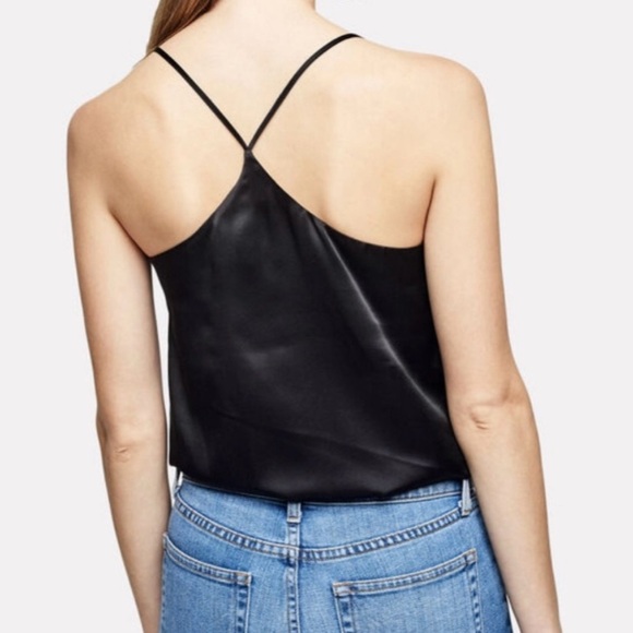 L’Agence Silk Plunge Neck Bodysuit in Black, Size Large. 🖤 - Picture 2 of 9